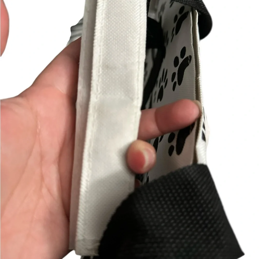 Wahl Tote For Groomers Bring Everything!! Black & White paw prints